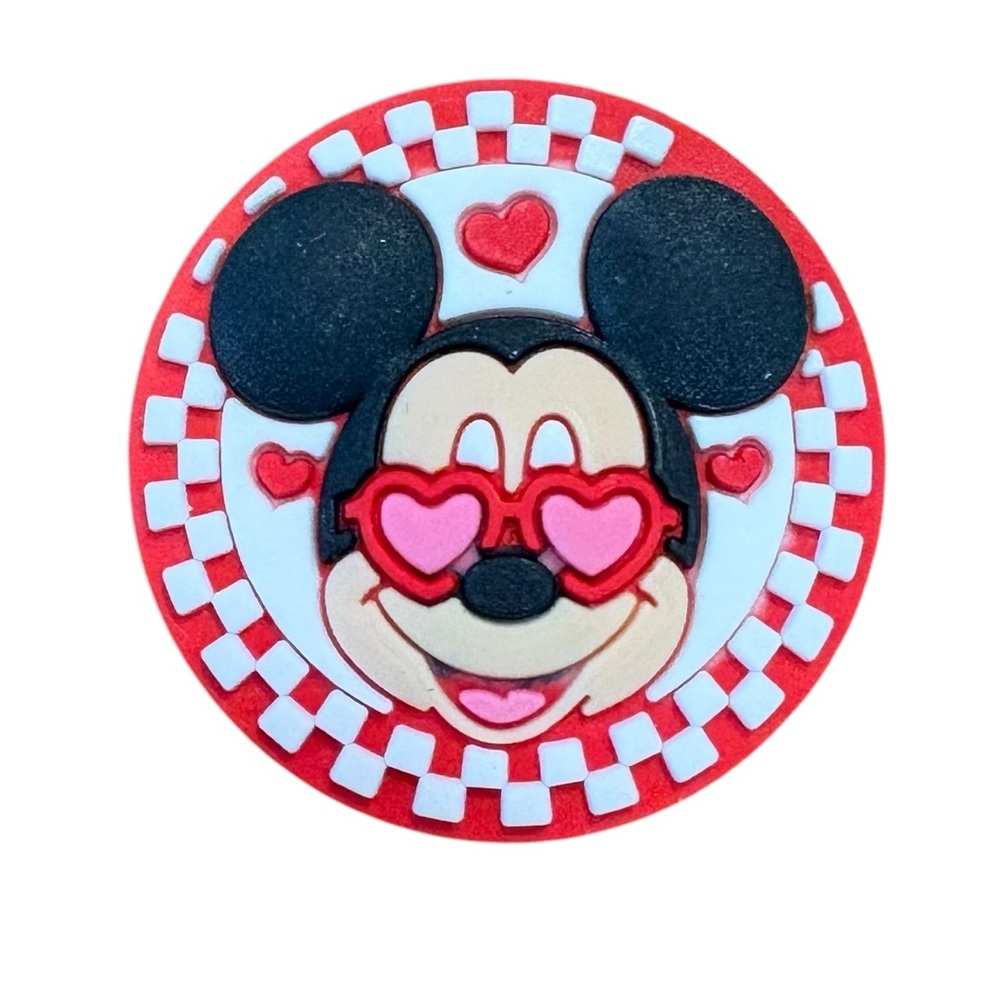 Valentines Day Mickey Mouse Croc Charm